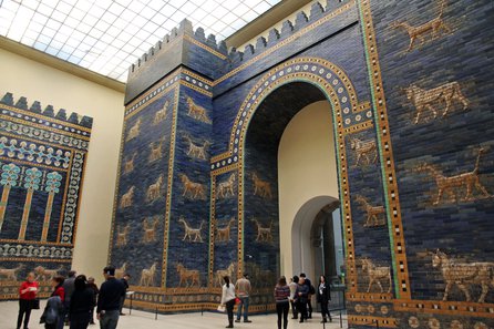 Ishtar Gate at the Pergamon Museum in Berlin