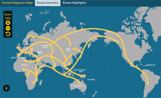 Migration Map