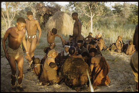 Social structure in hunter-gatherer groups